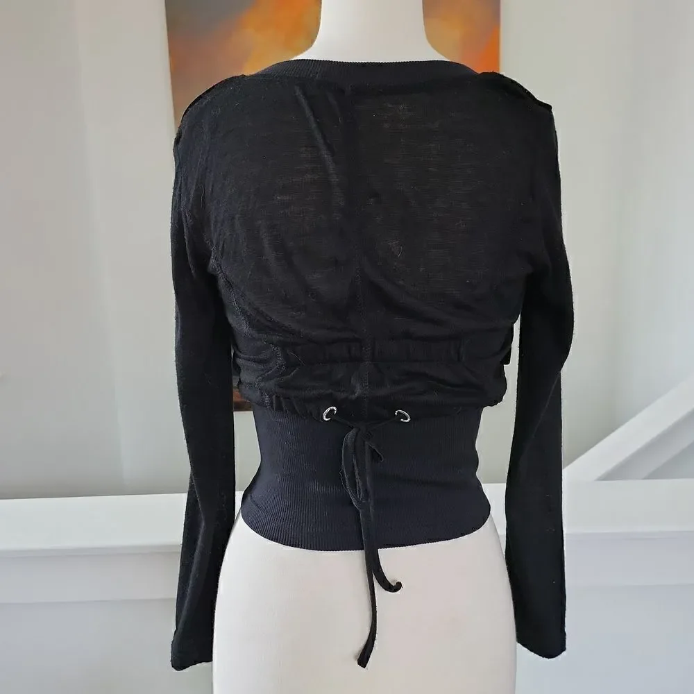 Black Velvet Jacket Size M